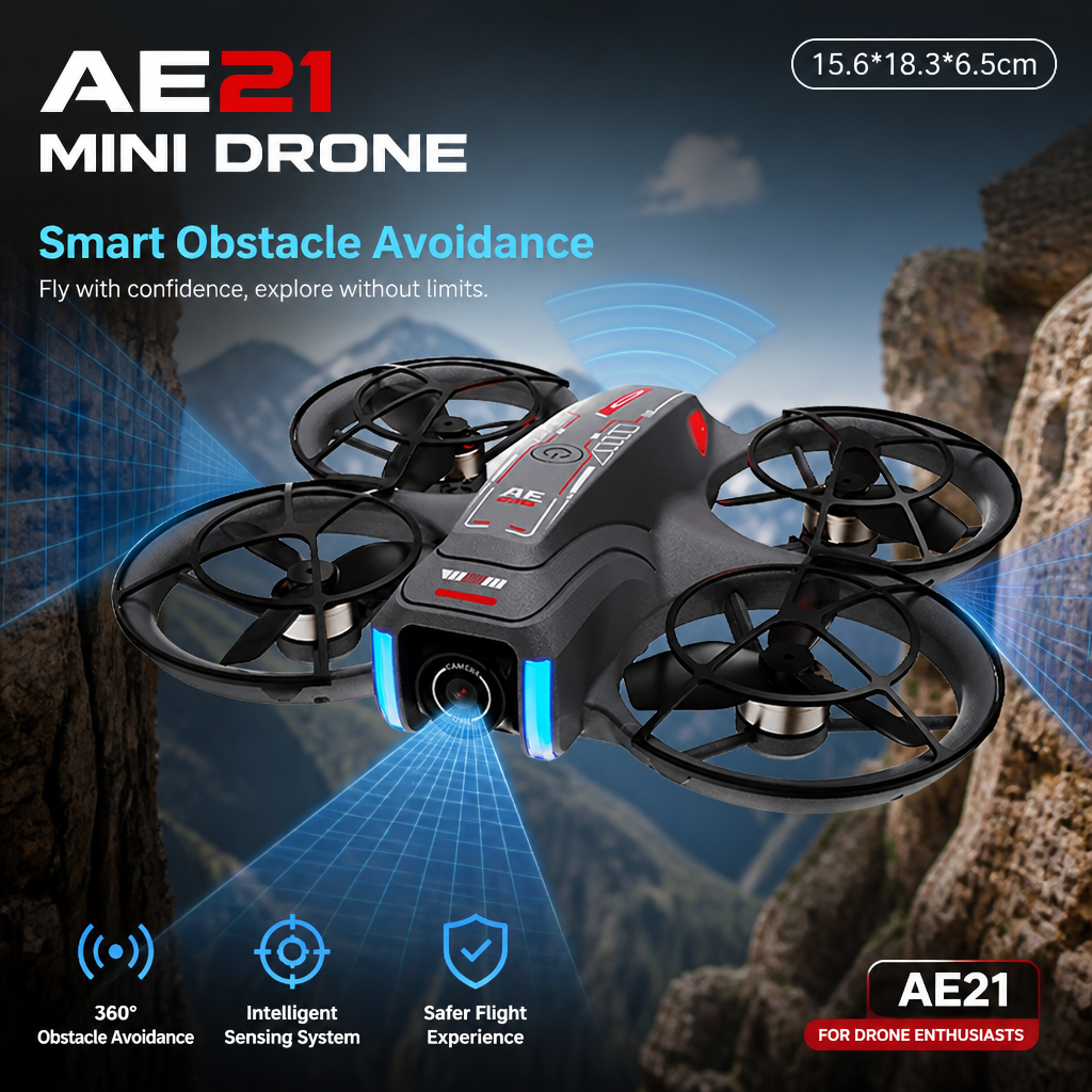 Obstacle Mini Drone Profession - Drone Gimbal 3 Axis ulasan dan harga