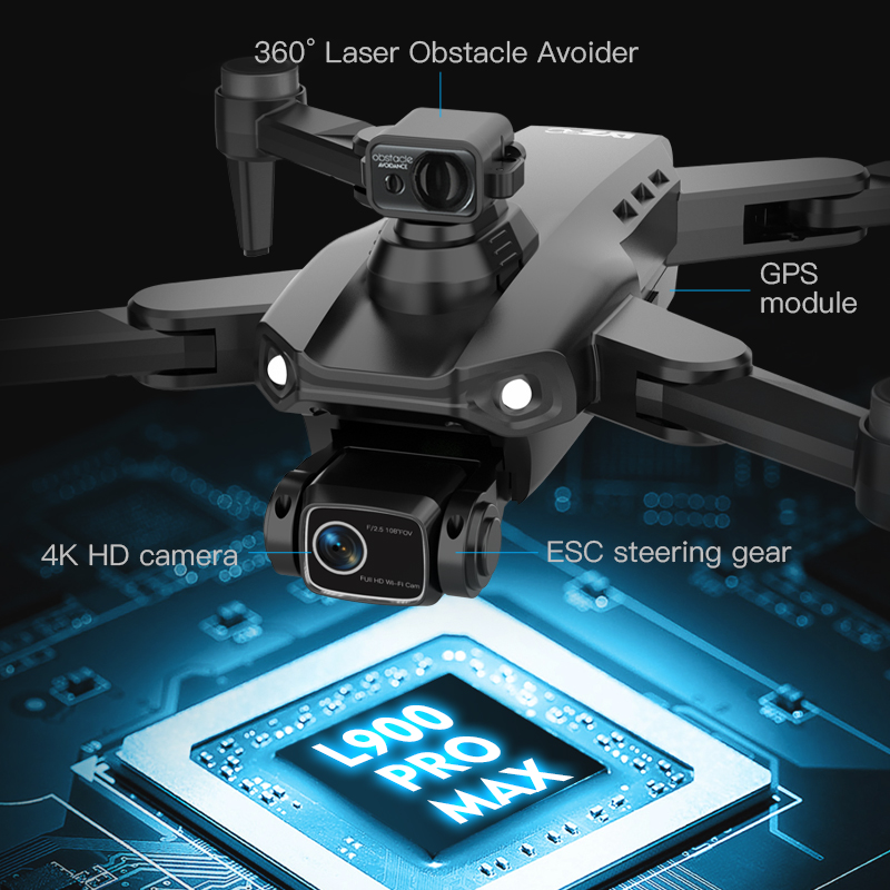 L900 Pro SE MAX GPS Drone 4K P - Drone Gimbal 2 Axis ulasan dan harga