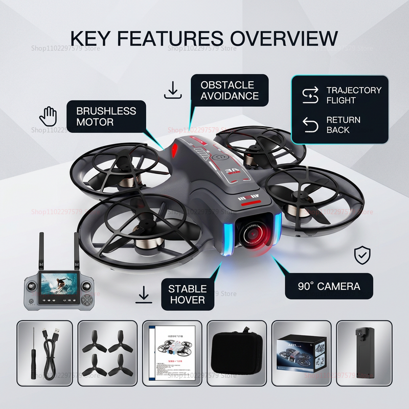 2026 New AE21 Drone 8K HD Prof - Drone Gimbal Mount ulasan dan harga