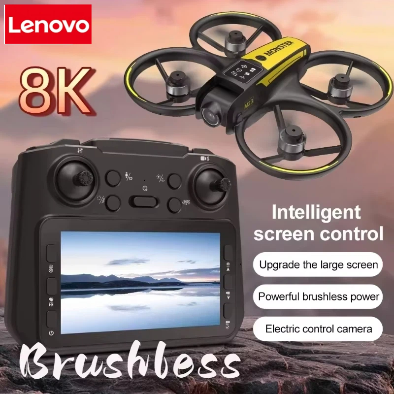 Lenovo M23 Drone HD 8K Dual Ca - Drone Gimbal Mount ulasan dan harga